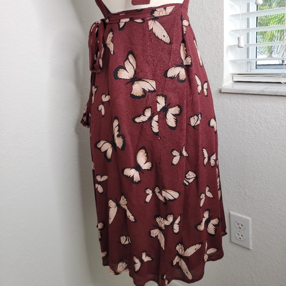 REFORMATION Johnson Halter Dress In Mariposa XS. - Picture 9 of 9